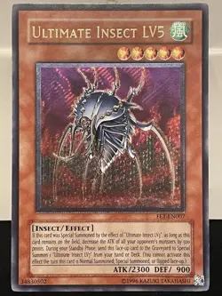 Ultimate Insect LV5 - FET-EN007 - Ultimate Rare - Unlimited Edition - NM - Image 1