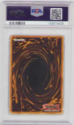 SUMMONED SKULL YUGIOH HOLOFOIL DB1-EN142 PSA GRADED MINT 9 2002 - Image 2