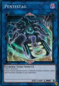 [SUPER RARE] YuGiOh - Pentestag - NM/M - YS18-EN042 - 1st Edition - Image 1