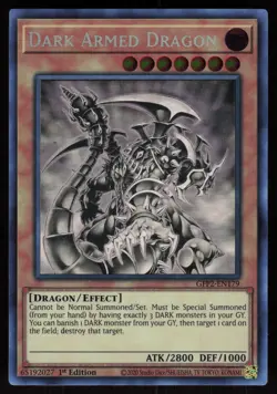 Dark Armed Dragon (Ghost Rare) GFP2-EN179 1st Edition Yu-Gi-Oh - Image 1