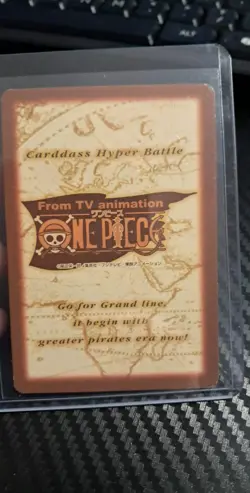 BANDAI One Piece Hyper Battle LUFFY PIRATES SANJI S13 HOLO FOIL SCARCE EARLY - Image 2