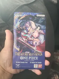 One Piece TCG: The Azure Sea's Seven Sleeved Booster OP-14 English . - Image 1