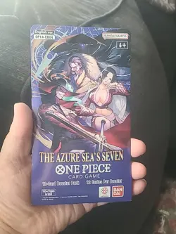 One Piece TCG: The Azure Sea's Seven Sleeved Booster OP-14 English - Image 1