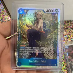 One Piece TCG - Nefeltari Vivi PRERELEASE ENGLISH EB03-024 HEROINES SR Near Mint - Image 1