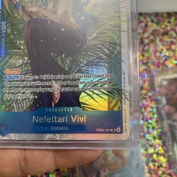 One Piece TCG - Nefeltari Vivi PRERELEASE ENGLISH EB03-024 HEROINES SR Near Mint - Image 4