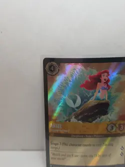 Disney Lorcana - Fabled - Ariel Singing Mermaid - 15/204 EN 9 Starter HOLO FOIL - Image 3