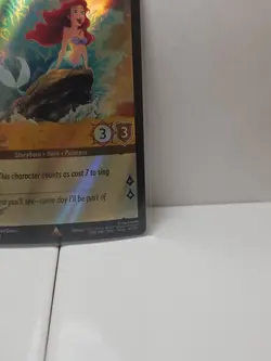 Disney Lorcana - Fabled - Ariel Singing Mermaid - 15/204 EN 9 Starter HOLO FOIL - Image 5