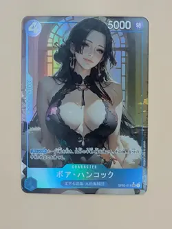 ❤ BOA HANCOCK One Piece Anime Waifu Card Girl Foil Doujin Holo ACG❤ - Image 1