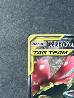 Celebi & Venusaur GX SM167 Sun & Moon Promo Card NM Condition - Image 4