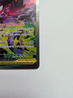 Mega Gengar ex 284/217 SIR Secret Rare Pokemon Card Ascended Heroes PACK FRESH - Image 3