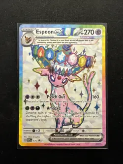 Espeon ex SVP175 Sv: Scarlet & Violet Promo Cards Holo - Image 1