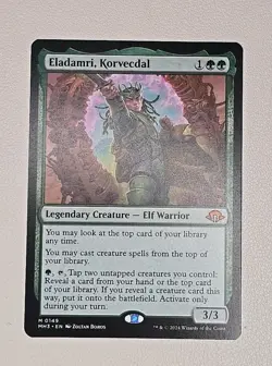Eladamri Korvecdal NM Modern Horizons 3 English Card 0149 Unlimited - Image 1