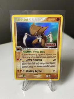 Kabutops 10/108 EX Power Keepers Stamped Holo 2007 Pokemon Card TCG LP/MP - Image 1