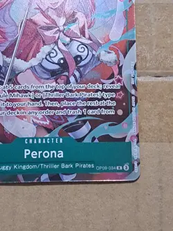 Perona OP09-034 Campaign Dash Pack Promo Heroines Edition One Piece Card English - Image 4
