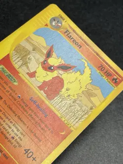 Pokemon TCG Flareon E-Series Skyridge Non Holo Card 8/144 HP - Image 4