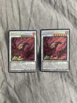 X2 Bramble Rose Dragon DOOD-EN039 Secret Rare Card 1st Ed Near Mint yugioh - Image 1