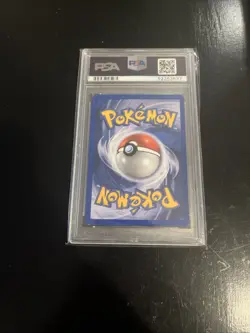 Pokemon Neo Genesis Typhlosion Holo Rare Card #17/111 PSA 8 - Image 2