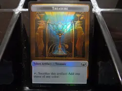 MTG Foil: Treasure / Citizen Token - Image 1