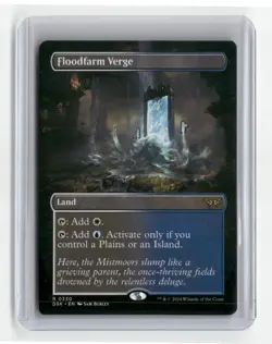 Floodfarm Verge (Borderless) Duskmourn: House of Horror Regular - Image 1