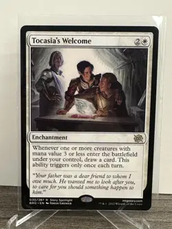 MTG Tocasia's Welcome - The Brothers' War #030 BRO NM LC1 - Image 1