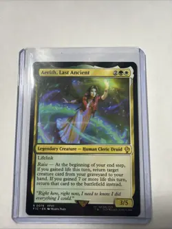 Aerith, Last Ancient #76 - Final Fantasy MTG RARE - Image 1