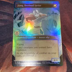 Aang, At The Crossroads X1 Mtg The Last Airbender Nm Foil Borderless 0346 - Image 2
