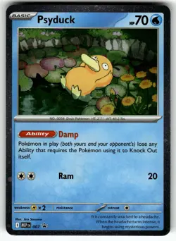 Psyduck 007 ME: Mega Evolution Promo NM Pokemon Card TCG - Image 1