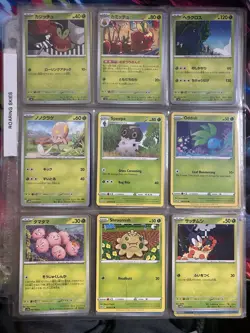 Pokemon Collection Binder 108 Lot Cards Assorted Eras Lot - Image 1