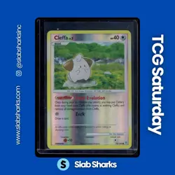 2007 POKEMON DIAMOND & PEARL #78/130 CLEFFA REVERSE HOLO - Image 1