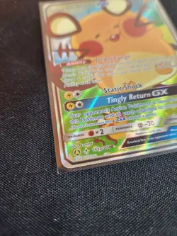 Dedenne GX 195a/214 LP to NM Alternate Full Art Promo Pokemon Card - Good Cond - Image 2