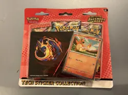 Pokemon TCG: Mega Evolution Ascended Heroes Tech sticker 3 Pack Blister Assorted - Image 1