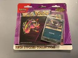 Pokemon TCG: Mega Evolution Ascended Heroes Tech sticker 3 Pack Blister Assorted - Image 2