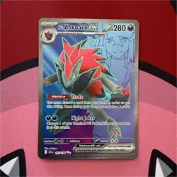 Pokemon N's Zoroark EX Ultra Rare Holo Journey Together 175/159 - Image 1