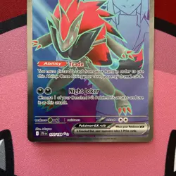 Pokemon N's Zoroark EX Ultra Rare Holo Journey Together 175/159 - Image 3