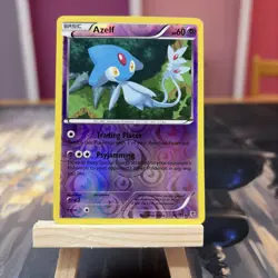 Pokemon Azelf 38/101 Plasma Blast Reverse Holo Rare LP - Image 1