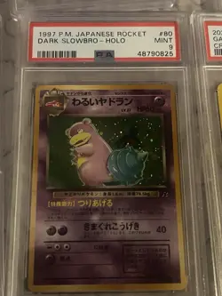 Pokemon PSA 9 Bundle Lot Of 7 W/ Dark Slowbro Holo ! - Image 4