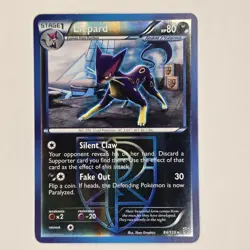Liepard 84/135 Reverse Holo Rare BW Plasma Storm LP Team Plasma Pokemon - Image 1