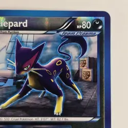 Liepard 84/135 Reverse Holo Rare BW Plasma Storm LP Team Plasma Pokemon - Image 3