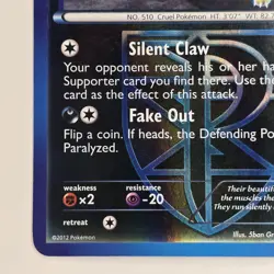 Liepard 84/135 Reverse Holo Rare BW Plasma Storm LP Team Plasma Pokemon - Image 4