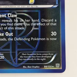 Liepard 84/135 Reverse Holo Rare BW Plasma Storm LP Team Plasma Pokemon - Image 5