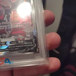 2021 Pokemon SWSH #255 Genesect V Full Art – Fusion Strike – PSA 10 GEM MINT - Image 3