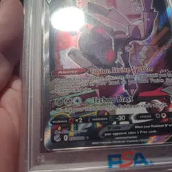 2021 Pokemon SWSH #255 Genesect V Full Art – Fusion Strike – PSA 10 GEM MINT - Image 4