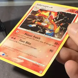 Pokemon TCG Infernape #5/130 Diamond and Pearl (2007) Holo Rare w/ Holo Bleed LP - Image 4