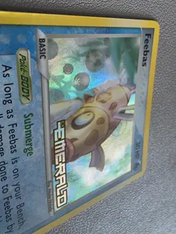 Feebas 49/106 Ex Emerald Reverse Holo Stamped Pokemon 2005 ~LP - Image 3
