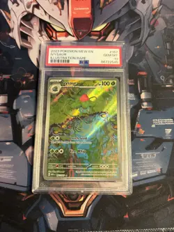2023 POKEMON MEW EN-151 ILLUSTRATION RARE #167 IVYSAUR PSA 10 - Image 1