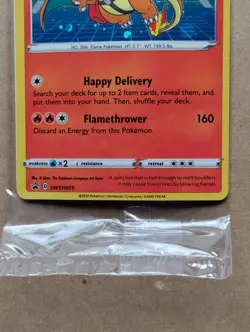 Special Delivery Charizard Pokemon Center Promo SWSH075 NM Sealed - Image 2
