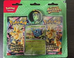 Pokemon Mega Evolution Ascended Heroes 2-Pack Blister Erika (Factory Sealed) - Image 1