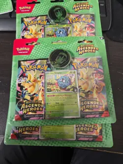 Pokemon Mega Evolution Ascended Heroes 2-Pack Blister Erika (Factory Sealed) - Image 2