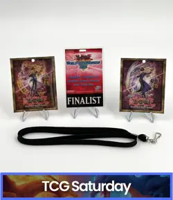 YU-GI-OH! 2003 WORLD CHAMPIONSHIP FINALIST NYC YUGI KAIBA LANYARD CARDS - Image 2