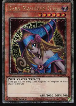 Dark Magician Girl (Quarter Century Secret Rare) MP24-EN009 Yu-Gi-Oh - Image 1